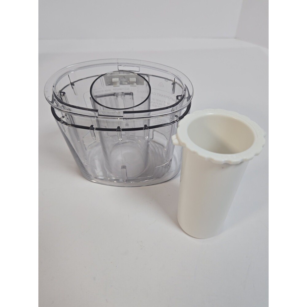 Cuisinart DLC-10 Food Processor Lid Pusher Sleeve DLC-117BGTXT 118BGTXT OEM